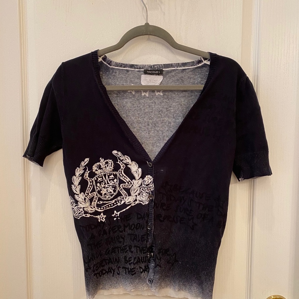 Cardigan with detail